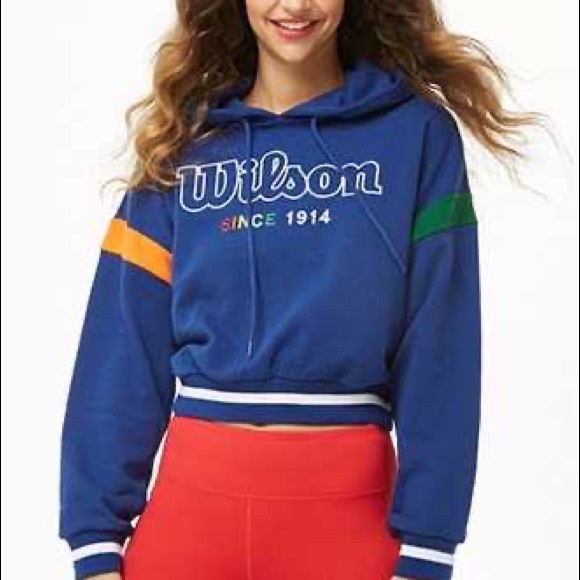 Forever 21 / Wilson cropped Hoodie! 2/$20 ✨ - Picture 2 of 2